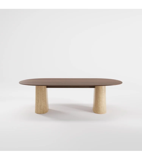 Tables Anchor en bois et pierre | WEWOOD