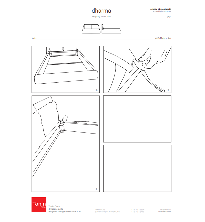Dharma Bett Tonin Casa | Bhome by Arredi Barbàra