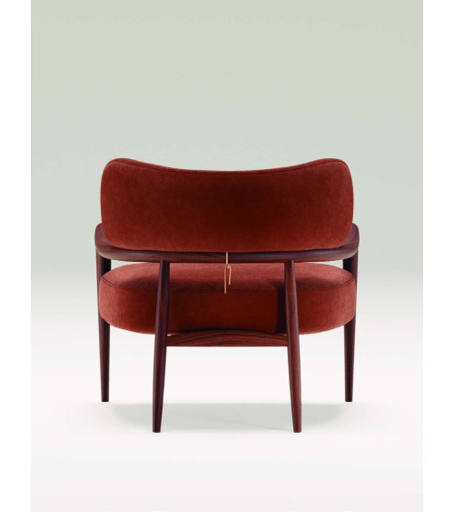 Botero Wood and Leather Lounge Chair | WEWOOD