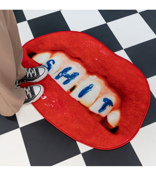 Teppich"Shit"Recyclingkunststoff –SELETTI | BHOME by Arredi Barbàra