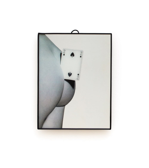 Espejo"Two of Spades"cm 17,5 x 23 –SELETTI | BHOME by Arredi Barbàra