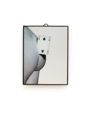 Espejo"Two of Spades"cm 17,5 x 23 –SELETTI | BHOME by Arredi Barbàra