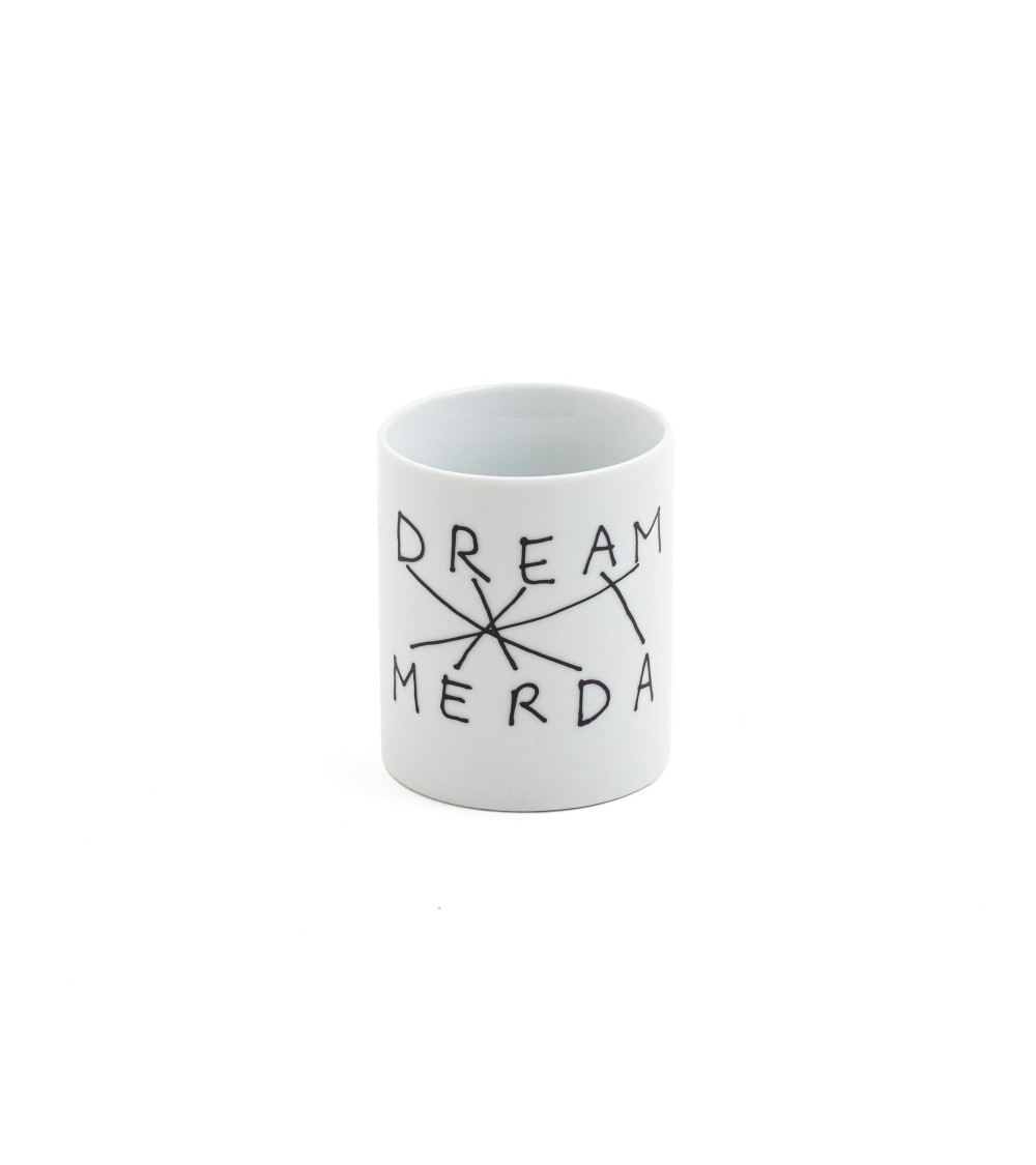 Mug"DREAM-MERDA"ø Cm.8 h.10 –SELETTI | BHOME by Arredi Barbàra
