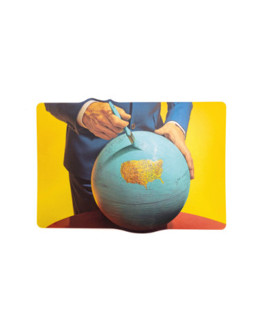 Handtuch"Tovaglietta Globe"cm. 45 x 35,8 –SELETTI | BHOME by Arredi Barbàra