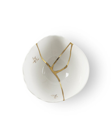 Schale"Kintsugi Ciotola 02"Porzellan —SELETTI | BHOME by Arredi Barbàra