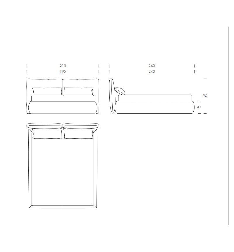 Joy Bed Tonin Casa | Bhome by Arredi Barbàra