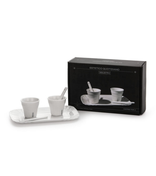 "Estetico Quotidiano Coffee Set 2Tazzine + 1 vassoio" | BHOME by Arredi Barbàra