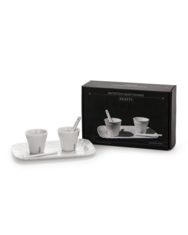 "Estetico Quotidiano Coffee Set 2Tazzine + 1 vassoio" | BHOME by Arredi Barbàra