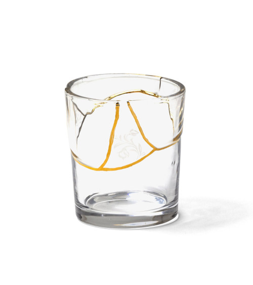 Glas"Kintsugi Bicchiere 03"Porzellan —SELETTI | BHOME by Arredi Barbàra