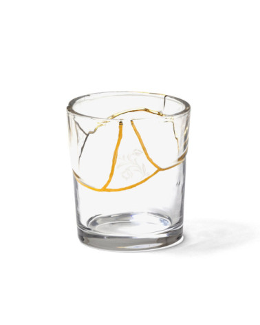 Glas"Kintsugi Bicchiere 03"Porzellan —SELETTI | BHOME by Arredi Barbàra