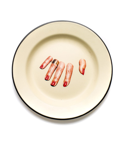 Piatto "Enamel Fingers" | BHOME by Arredi Barbàra