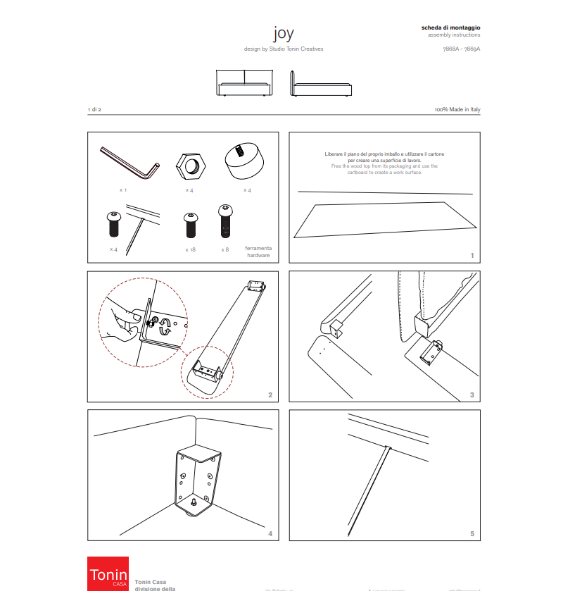 Cama Joy Tonin Casa | Bhome by Arredi Barbàra