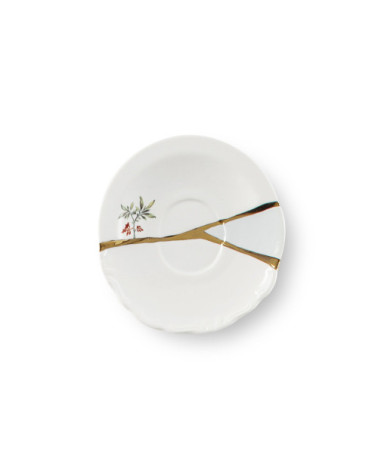 Kaffeetasse"Kintsugi Tazza da Caffè con Piattino 01"Porzellan —SELETTI | BHOME by Arredi Barbàra