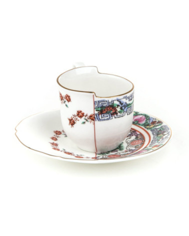 Kaffeetasse"Hybrid Tamara"in Porzellan Knochenporzellan –SELETTI | BHOME by Arredi Barbàra