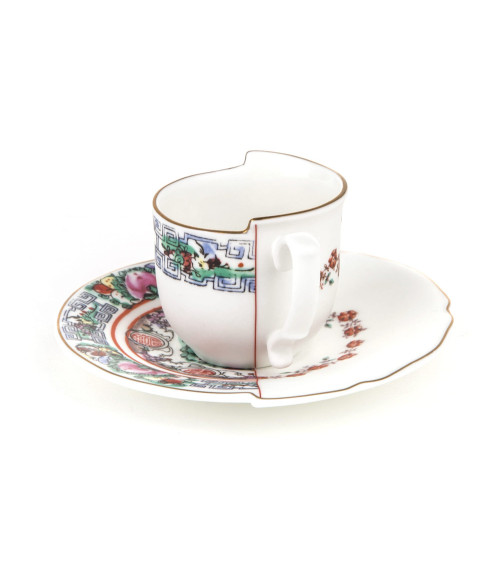 Kaffeetasse"Hybrid Tamara"in Porzellan Knochenporzellan –SELETTI | BHOME by Arredi Barbàra