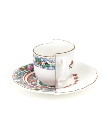Kaffeetasse"Hybrid Tamara"in Porzellan Knochenporzellan –SELETTI | BHOME by Arredi Barbàra