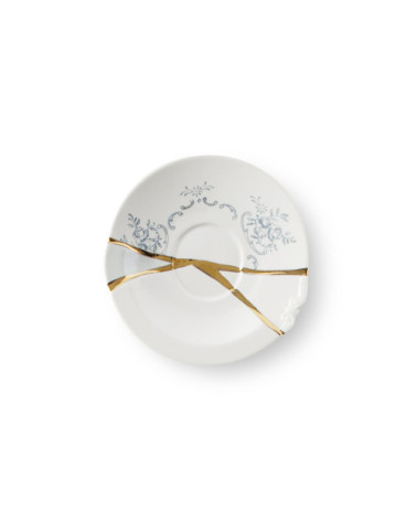 Kaffeetasse"Kintsugi Tazza da Caffè con Piattino 02"Porzellan —SELETTI | BHOME by Arredi Barbàra