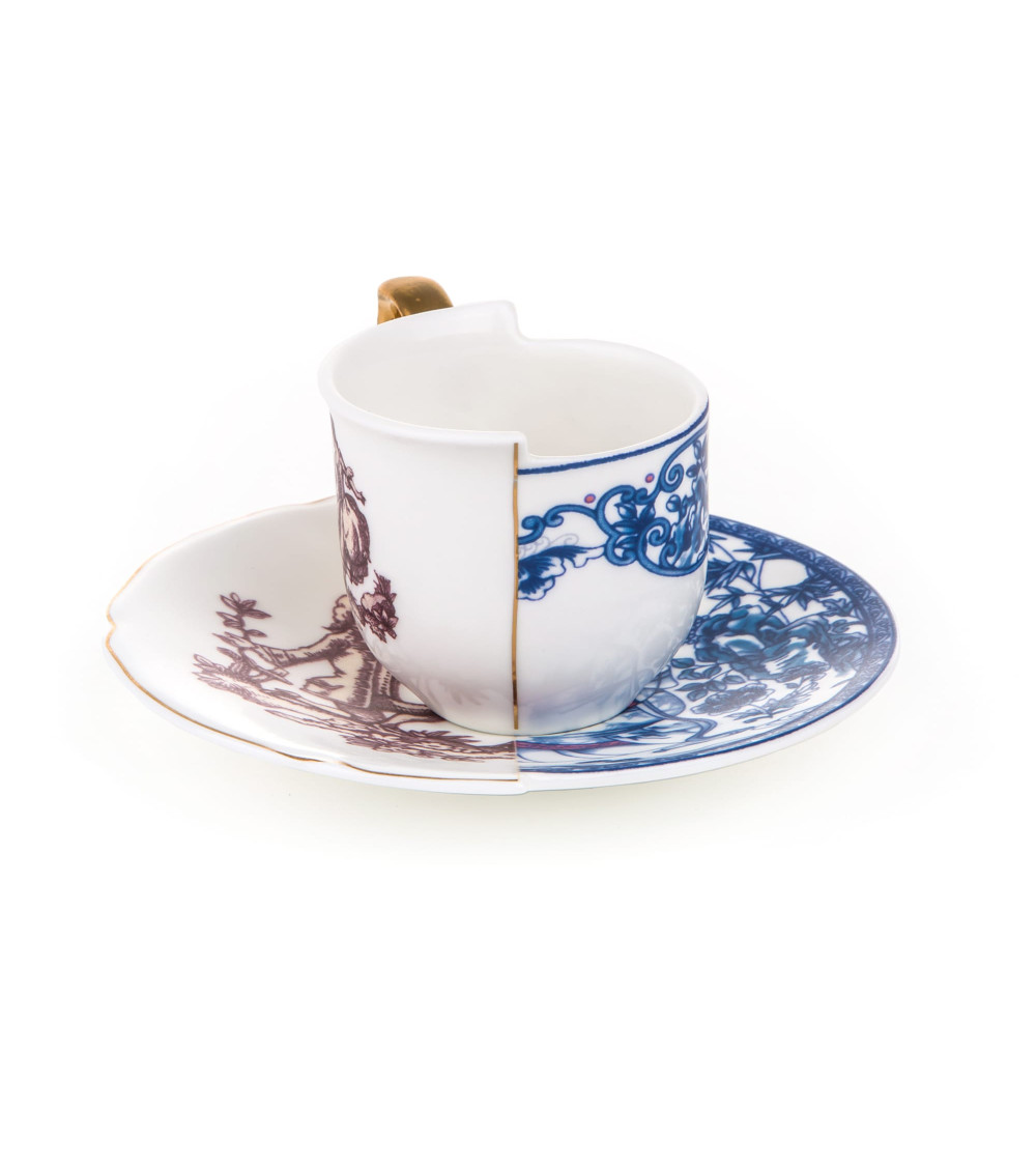 Kaffeetasse"Hybrid Eufemia"in Porzellan Knochenporzellan –SELETTI | BHOME by Arredi Barbàra