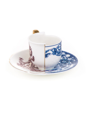 Kaffeetasse"Hybrid Eufemia"in Porzellan Knochenporzellan –SELETTI | BHOME by Arredi Barbàra