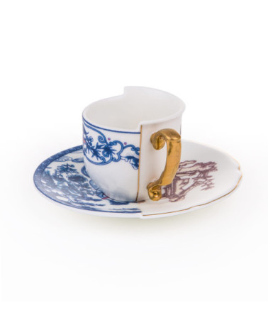 Kaffeetasse"Hybrid Eufemia"in Porzellan Knochenporzellan –SELETTI | BHOME by Arredi Barbàra