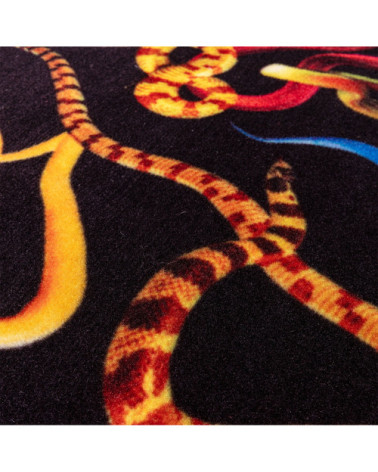 Teppich"Snakes"Recyclingkunststoff –SELETTI | BHOME by Arredi Barbàra