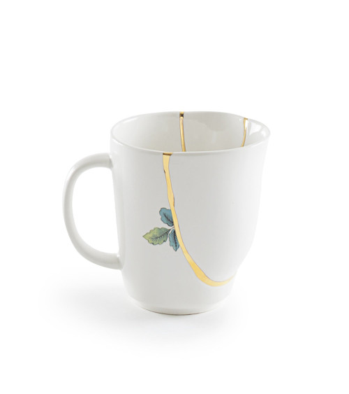 Becher"Kintsugi Tazza 01"Porzellan —SELETTI | BHOME by Arredi Barbàra