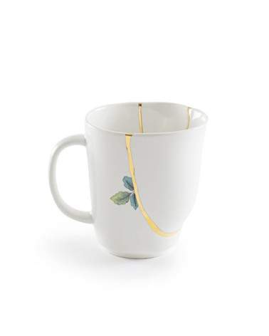 Becher"Kintsugi Tazza 01"Porzellan —SELETTI | BHOME by Arredi Barbàra
