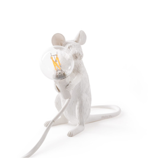 Bulb"Mouse Lamp Mac Sitting EX"Cm.6x13,3 h.14,5 –SELETTI | BHOME by Arredi Barbàra