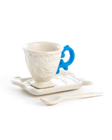"I-WARES I-Coffee Blu"en porcelaine –SELETTI | BHOME by Arredi Barbàra
