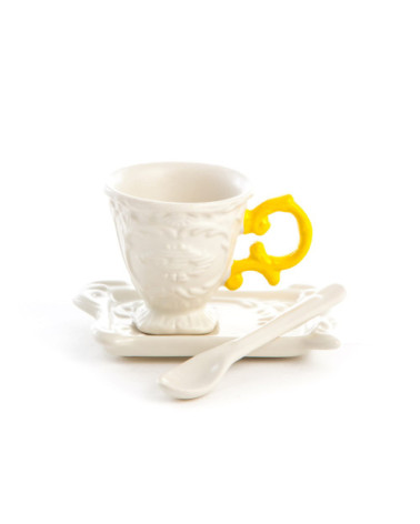 "I-WARES I-Coffee Gialllo"Porzellan —SELETTI | BHOME by Arredi Barbàra
