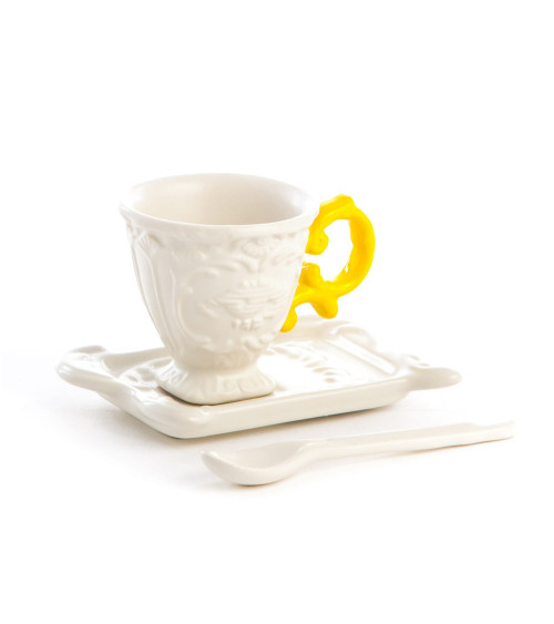 "I-WARES I-Coffee Gialllo"Porzellan —SELETTI | BHOME by Arredi Barbàra