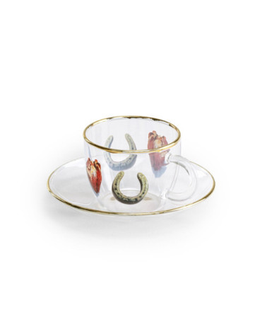 "I Love You" TAZZA: cm6,5x8,8h.5 –SELETTI | BHOME by Arredi Barbàra