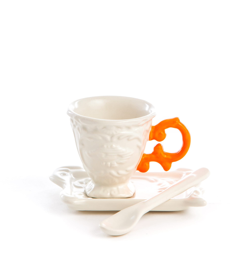 "I-WARES I-Coffee Arancione"Porzellan —SELETTI | BHOME by Arredi Barbàra