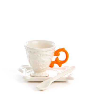 "I-WARES I-Coffee Arancione"Porzellan —SELETTI | BHOME by Arredi Barbàra