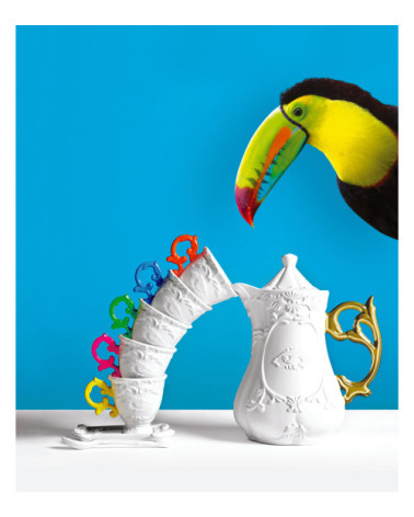 "I-WARES I-Coffee Arancione"Porzellan —SELETTI | BHOME by Arredi Barbàra