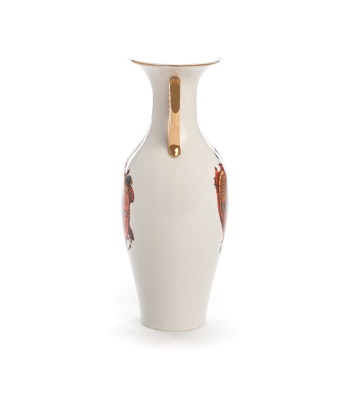 Vase"Hybrid Adelma"in Porzellan Knochenporzellan –SELETTI | BHOME by Arredi Barbàra
