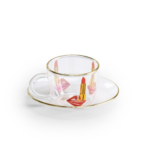 "Tongue" TAZZA: cm.6,5x8,8h.5 –SELETTI | BHOME by Arredi Barbàra