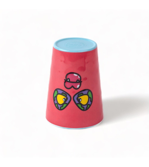 Glas"Melamine Monsters Tina"cm 8,50 x h. 11,7I IN 3,35 x h. 4,61 –SELETTI | BHOME by Arredi Barbàra