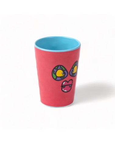 Glas"Melamine Monsters Tina"cm 8,50 x h. 11,7I IN 3,35 x h. 4,61 –SELETTI | BHOME by Arredi Barbàra