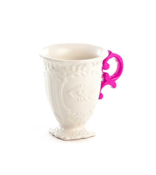 "I-WARES I-Mug Fuchsia"Porzellan —SELETTI | BHOME by Arredi Barbàra