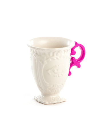 "I-WARES I-Mug Fuchsia"Porzellan —SELETTI | BHOME by Arredi Barbàra