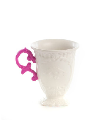"I-WARES I-Mug Fuchsia"Porzellan —SELETTI | BHOME by Arredi Barbàra