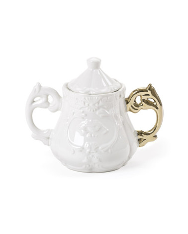 "I-Wares Gold I-Sugar"en porcelaine –SELETTI | BHOME by Arredi Barbàra
