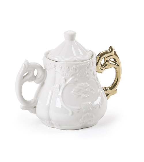 "I-Wares Gold I-Sugar"en porcelaine –SELETTI | BHOME by Arredi Barbàra