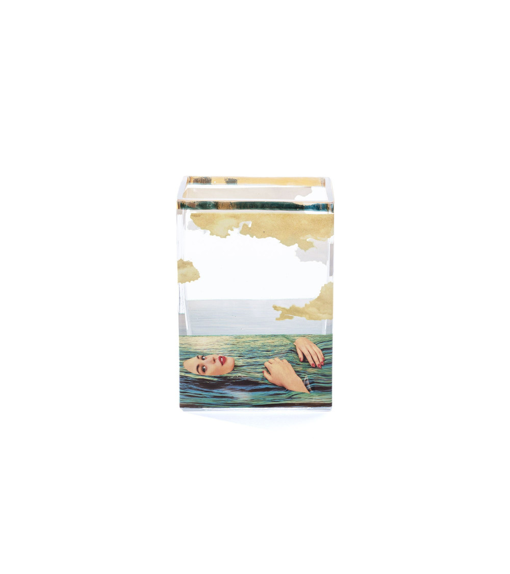 Vase"Seagirl"en verre –SELETTI | BHOME by Arredi Barbàra