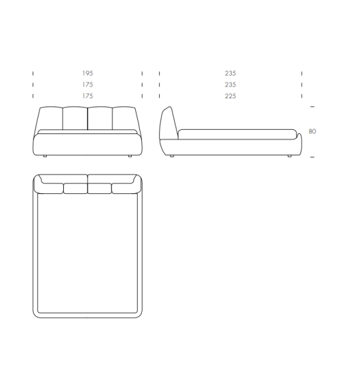 Tuny Bed Tonin Casa | Bhome by Arredi Barbàra