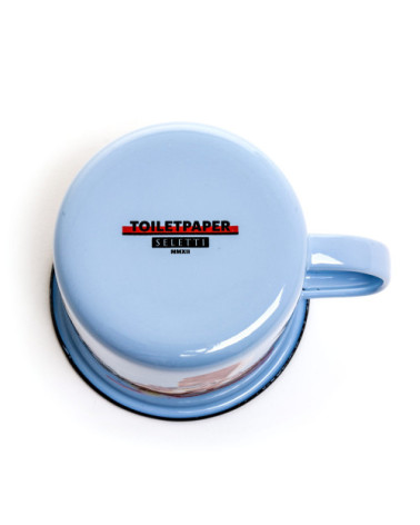 Becher"Enamel Horse"in emailliertem Metall –SELETTI | BHOME by Arredi Barbàra