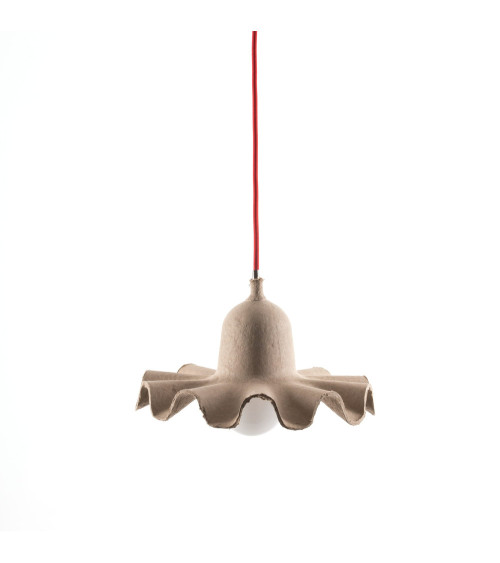 Lampe"Egg of Columbus Lampada a Sospensione #1 Neutro"une conduite –SELETTI | BHOME by Arredi Barbàra