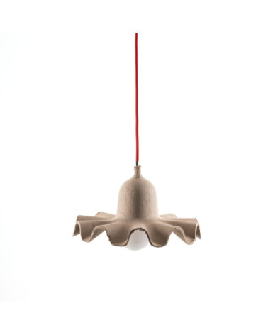 Lámpara de lámpara"Egg of Columbus Lampada a Sospensione #1 Neutro"a led –SELETTI | BHOME by Arredi Barbàra