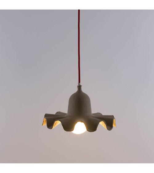 Lámpara de lámpara"Egg of Columbus Lampada a Sospensione #1 Neutro"a led –SELETTI | BHOME by Arredi Barbàra